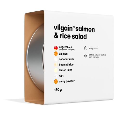 Vilgain Salmon Salad Rice | 150 g