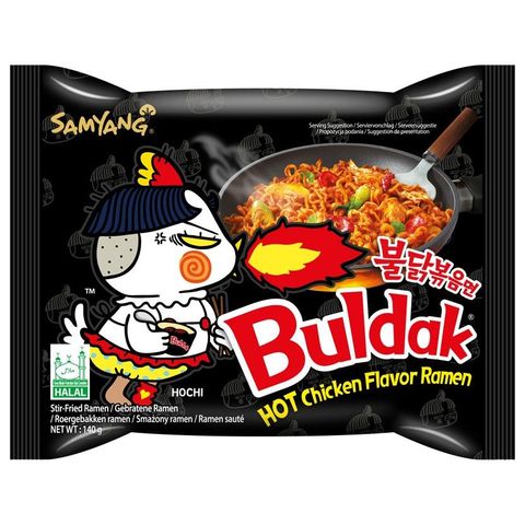 Samyang Buldak pálivé kuře instantní ramen nudle | 140 g