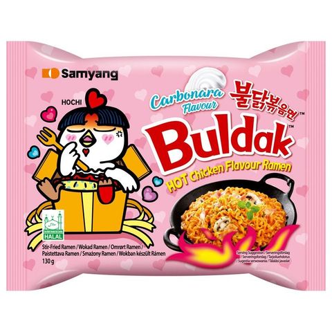 Buldak Ramen Nudler Carbonara | 130g