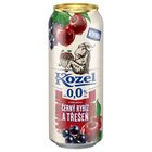 Velkopopovický Kozel Černý rybíz a třešeň nealkoholické pivo plech | 500 ml