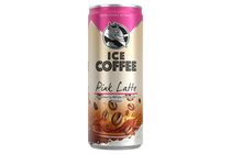 HELL Ice Coffee Pink Latte Strawberry-White Chocolate Flavoured UHT with Milk and Coffee Extract 250 ml