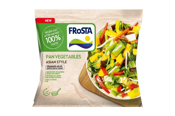 FRoSTA gyorsfagyasztott serpenyős zöldségek ázsiai stílusban 400 g
