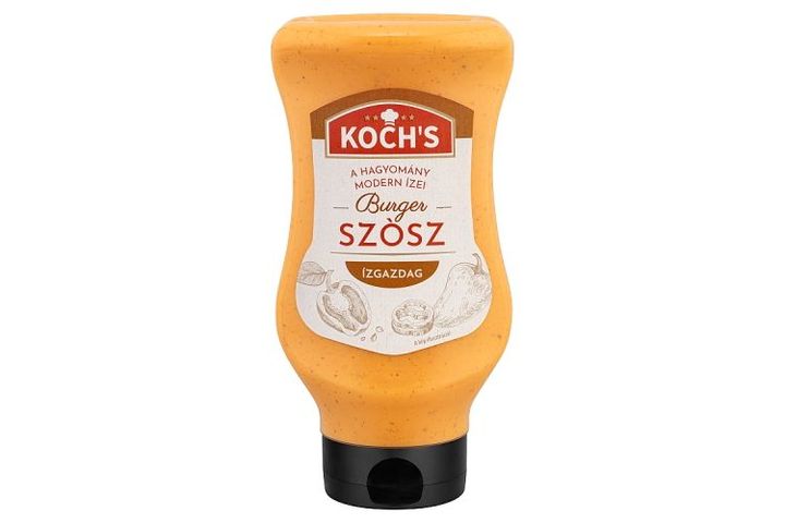 KOCH'S ízgazdag burger szósz 450 g