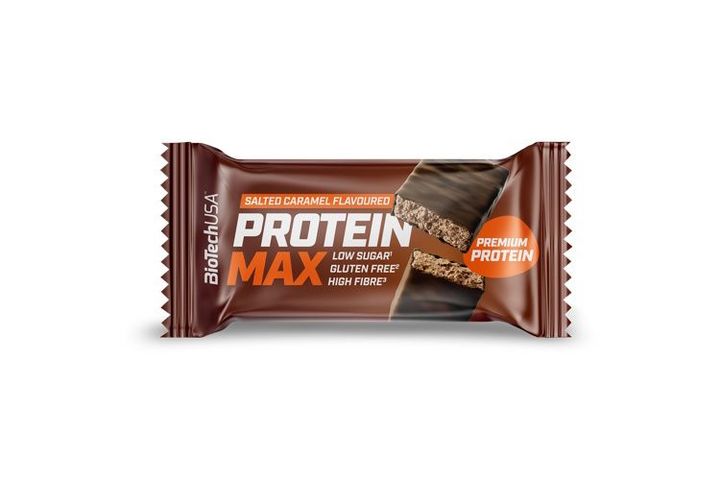 BioTech Protein Max proteinszelet 45g - sós karamell