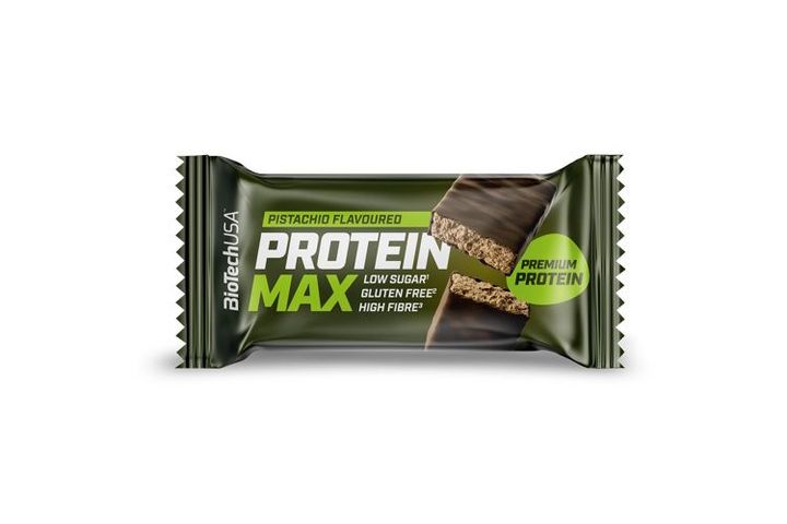 BioTech Protein Max proteinszelet 45g - pisztácia