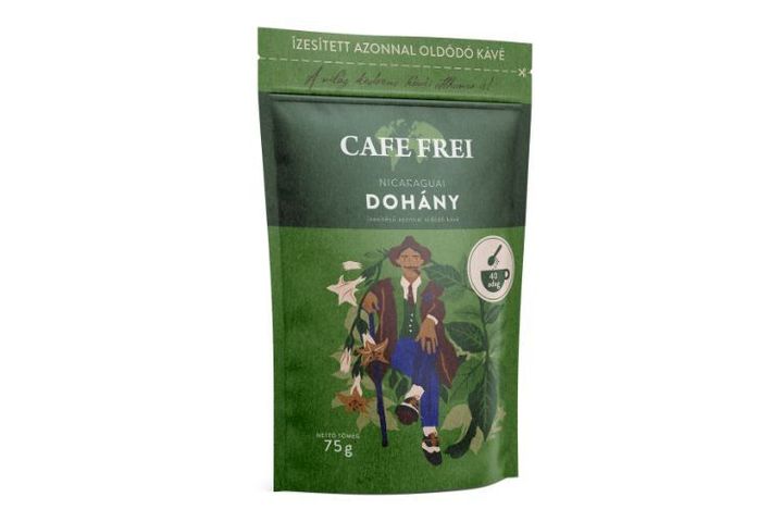 Cafe Frei instant kávé 75g - Nicaraguai dohány