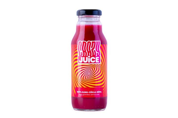 Crazy Juice 100% gyümölcslé 300ml - alma-cékla-répa