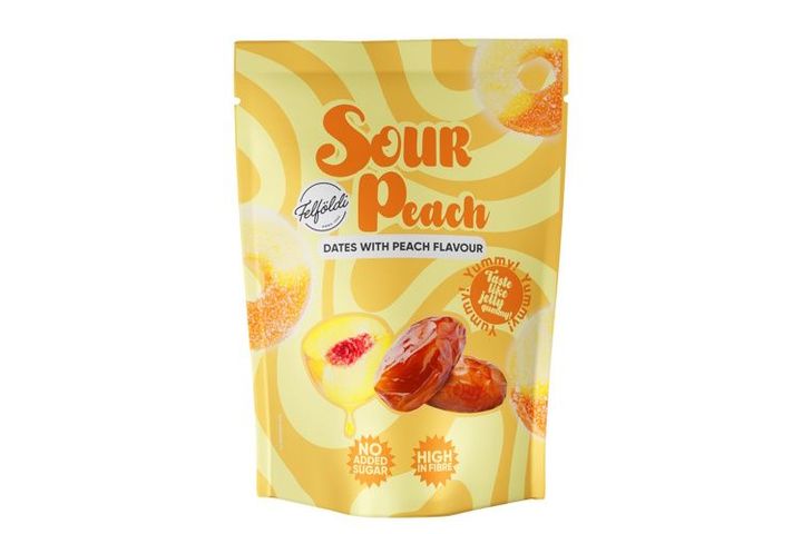 Felföldi ízesített datolya 100g - Sour peach