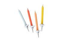 Fackelmann gyertya 24 db + 12 db tartó 6,5 cm