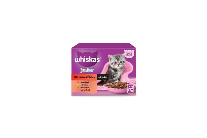 Whiskas Junior Pouches in Jelly | 12 x 85 g