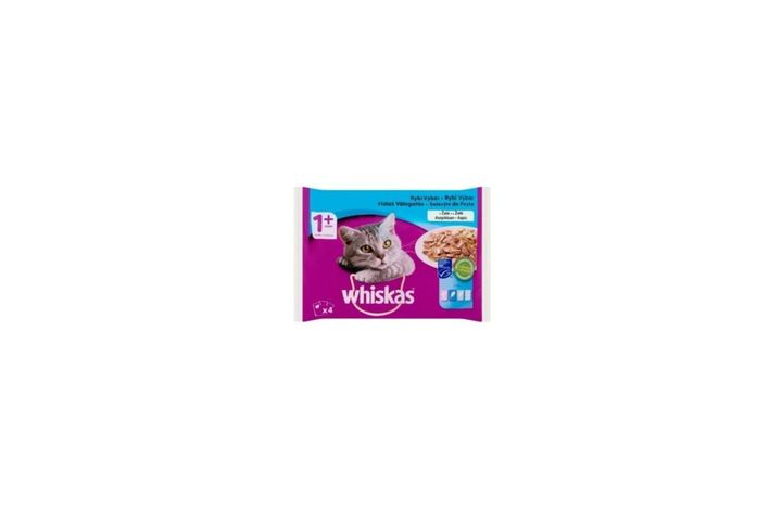 Whiskas alutasak Multipack halas aszpikban  4x85g