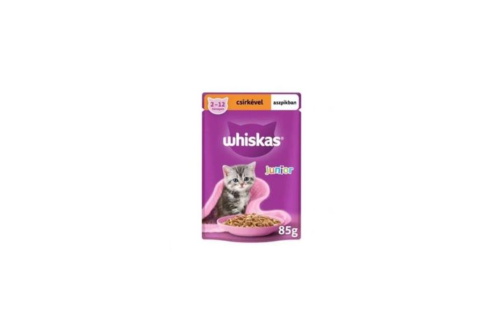 Whiskas Junior Cat Food Pouch with Chicken | 85 g