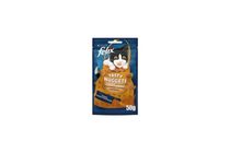 Felix Tasty Nuggets bohaté na kuře, s kachnou pamlsek pro kočky | 50 g