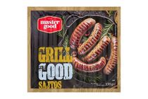 Master Good Grill Good füstölt, főtt, hámozott, sajtos grillkolbász csirkehúsból 370 g