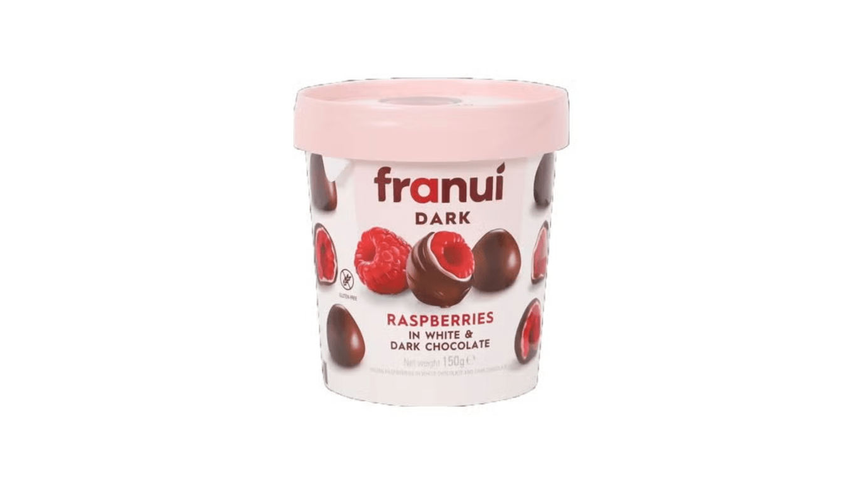 Franui Bringebær m/Mørk Sjokolade