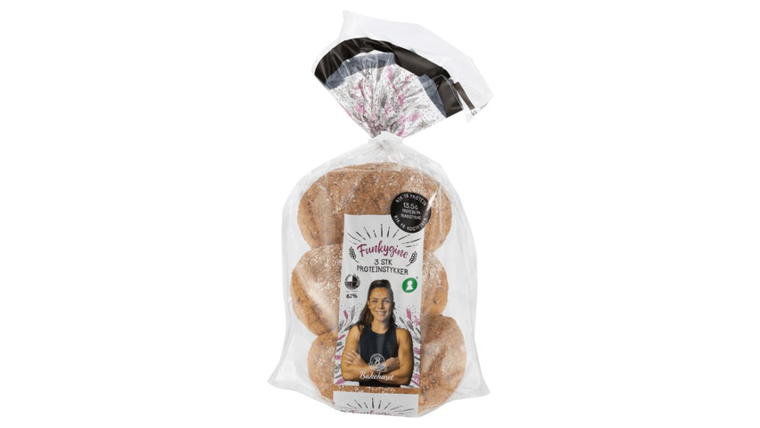 Bakehuset Funkygine Proteinstykker 3pk | 225g