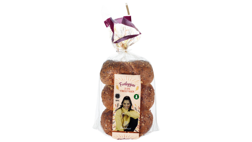 Bakehuset Funkygine Fiberstykker 3pk | 225g
