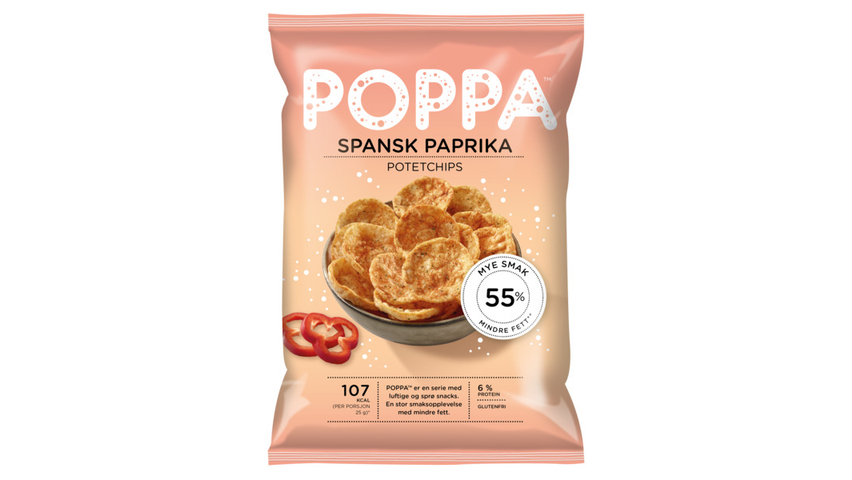 Poppa Chips Spansk Paprika | 80g