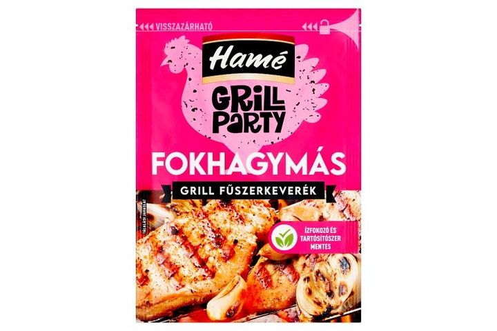 Hamé Grill Party fokhagymás grill fűszerkeverék 25 g