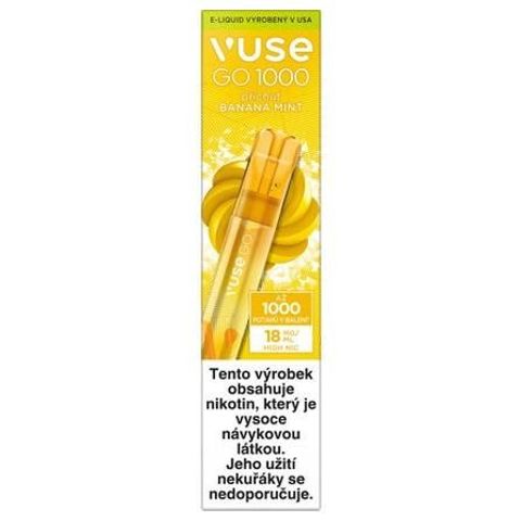 vuse go 1000 pen Banana Mint 18mg | 1 pc | 18+ buy online - foodora MARKET Select Flavor ::B–Pop NF Mexican Mango Geekbar Flavor