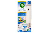 Air Wick Active Fresh Linen & White Orchid Electric Air Freshener & Refill 228 ml
