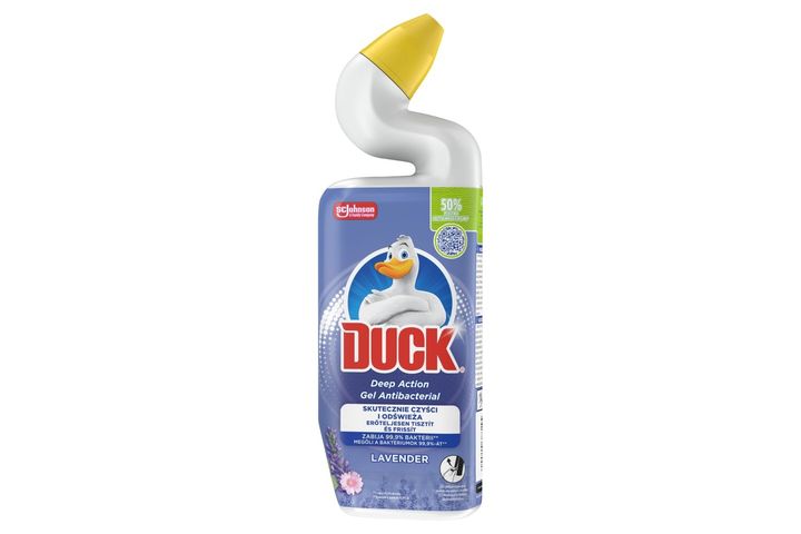 Duck Deep Action Gel Antibacterial Lavender WC tisztító fertőtlenítő gél 750 ml