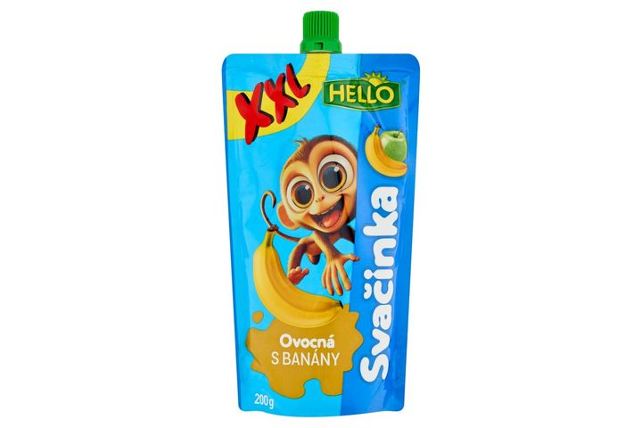 Hello XXL Banánová ovocná přesnídávka | 200 g
