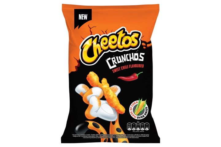 Cheetos Crunchos Sweet Chili Flavoured Corn Snack 80 g