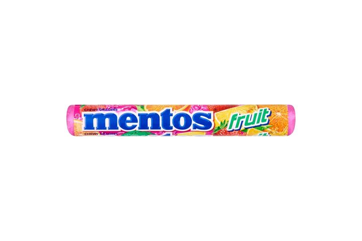 Mentos Fruit Žvýkací dražé s ovocnými příchutěmi | 38 g