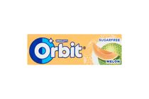 Orbit Melon Favoured Sugar Free Chewing Gum with Sweetener 14 g