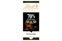Lindt Excellence Extra hořká čokoláda 70% | 100 g