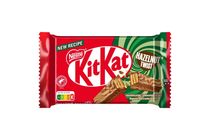 KitKat Hazelnut Twist ropogós ostya tejcsokoládéban és fehér bevonóban 41,5 g