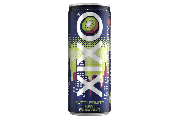 XIXO kiwi- és tuttifruttiízű, szénsavas üdítőital hozzáadott vitaminokkal 250 ml
