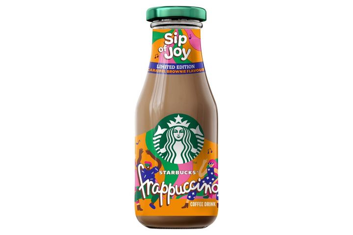 Starbucks Frappuccino Caramel Brownie arabica kávés zsírszegény tejital 250 ml