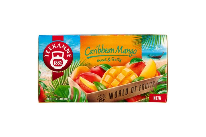 Teekanne World of Fruits Ovocný čaj caribbean mango | 45 g