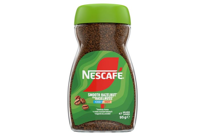 NESCAFÉ mogyorós ízű azonnal oldódó kávé 95 g