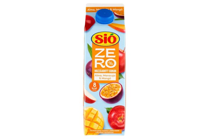 Sió Zero% hozzáadott cukor alma-maracuja-mangó gyümölcsital 1 l