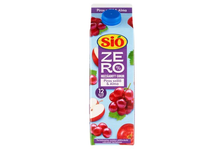 Sió Zero% hozzáadott cukor piros szőlő-alma gyümölcsital 1 l