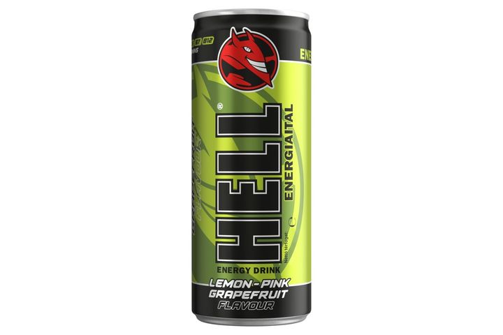 HELL Lemon-Pink Grapefruit Flavour Energy Drink 250 ml