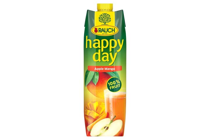 Rauch Happy Day almaital mangópürével 1 l