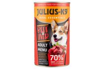 Julius-K9 teljes értékű állateledel felnőtt kutyák számára mártásban marhával + májjal 1230 g