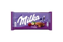 Milka Alpine Milk Chocolate with Raisins and Hazelnut Pieces 90 g