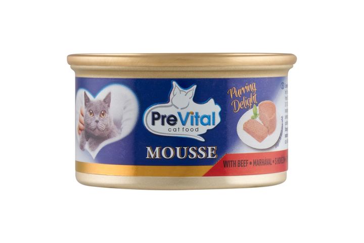 Prevital Beef Cat Food Tin | 85 g