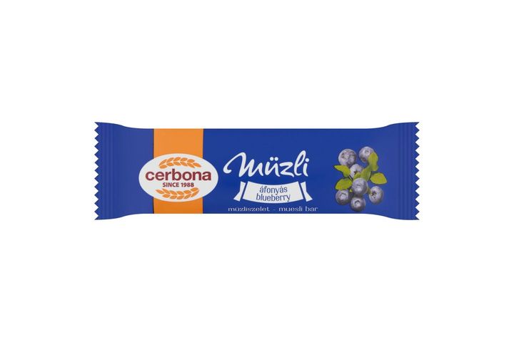 Cerbona áfonyás müzliszelet 20 g