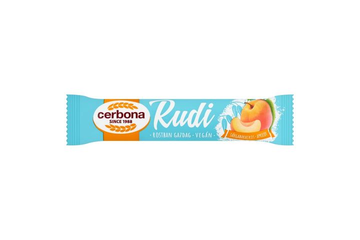 Cerbona Rudi zabrúd sárgabarackos töltelékkel, kakaós bevonattal 30 g