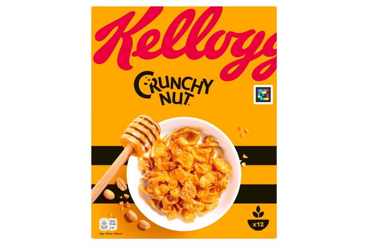 Kellogg's pirított kukoricapehely cukorral, földimogyoróval és mézzel 375 g