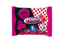 Pöttyös Protein Túró Rudi Raspberry Cottage Cheese Dessert with Cocoa Coating 5 x 51 g (255 g)