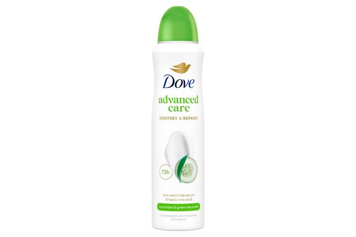 Dove Advanced Care Okurka&zelený čaj Dámská antiperspirant ve spreji | 150 ml