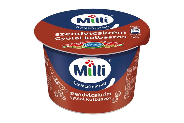 Milli gyulai kolbászos szendvicskrém 200 g