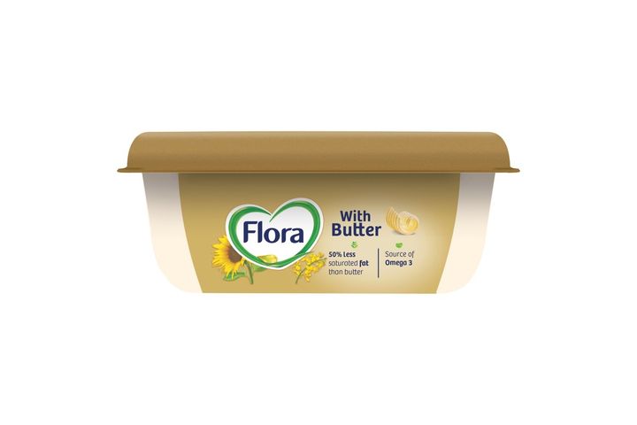 Flora Vegetable fat with butter | 225 g